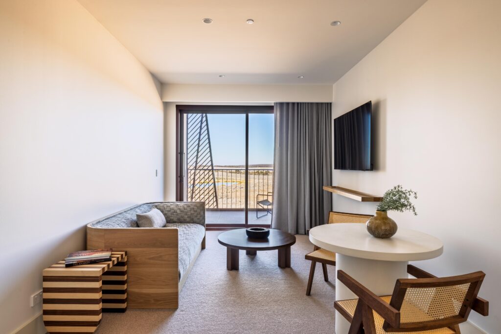Lounge room in a Suite