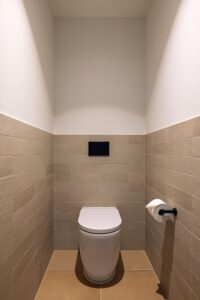 Separate toilet in a Suite