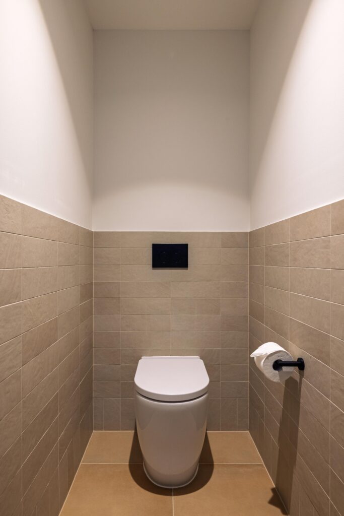 Separate toilet in a Suite