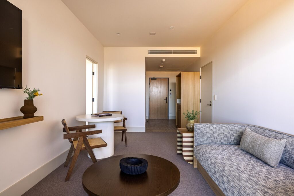 Lounge room in a Suite